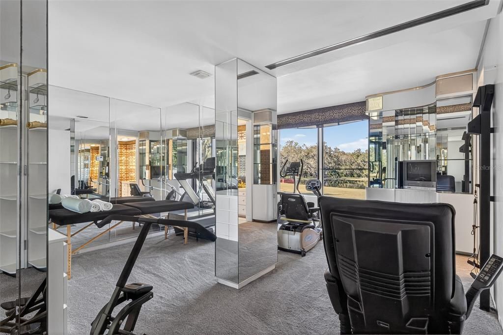 Fitness Equipment, Gym, Interior