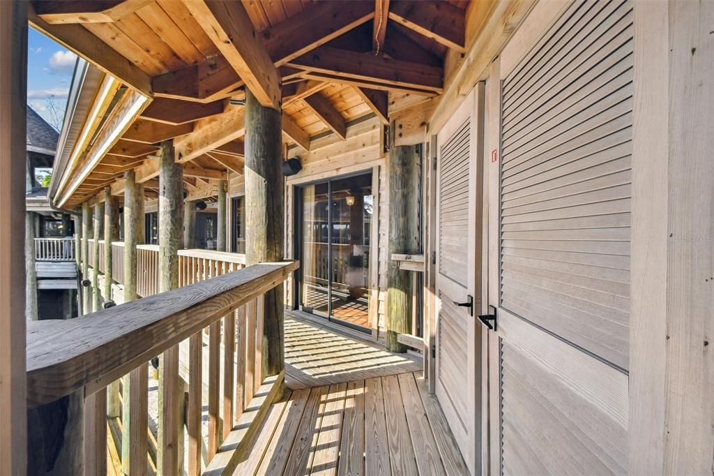 Exterior, Wood Texture Flooring