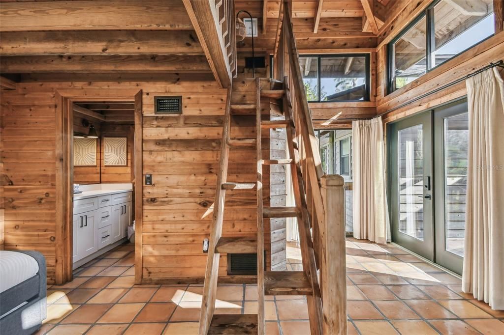 Interior, Wooden Beams, Wooden Walls