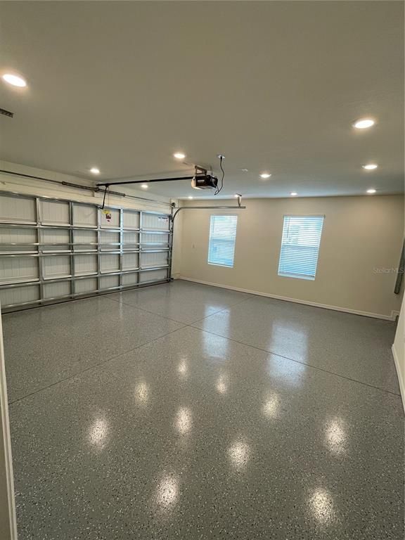 Garage, Interior, Recessed Lighting