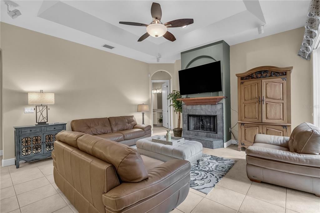 Fireplace, Interior, Living room