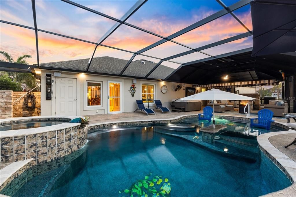 Glass Ceilings, Interior, Pool, Sun Room