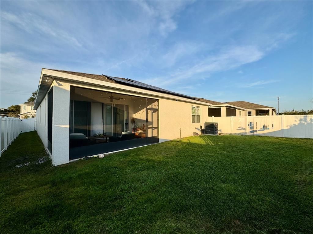 Backyard, Exterior, Solar Panels