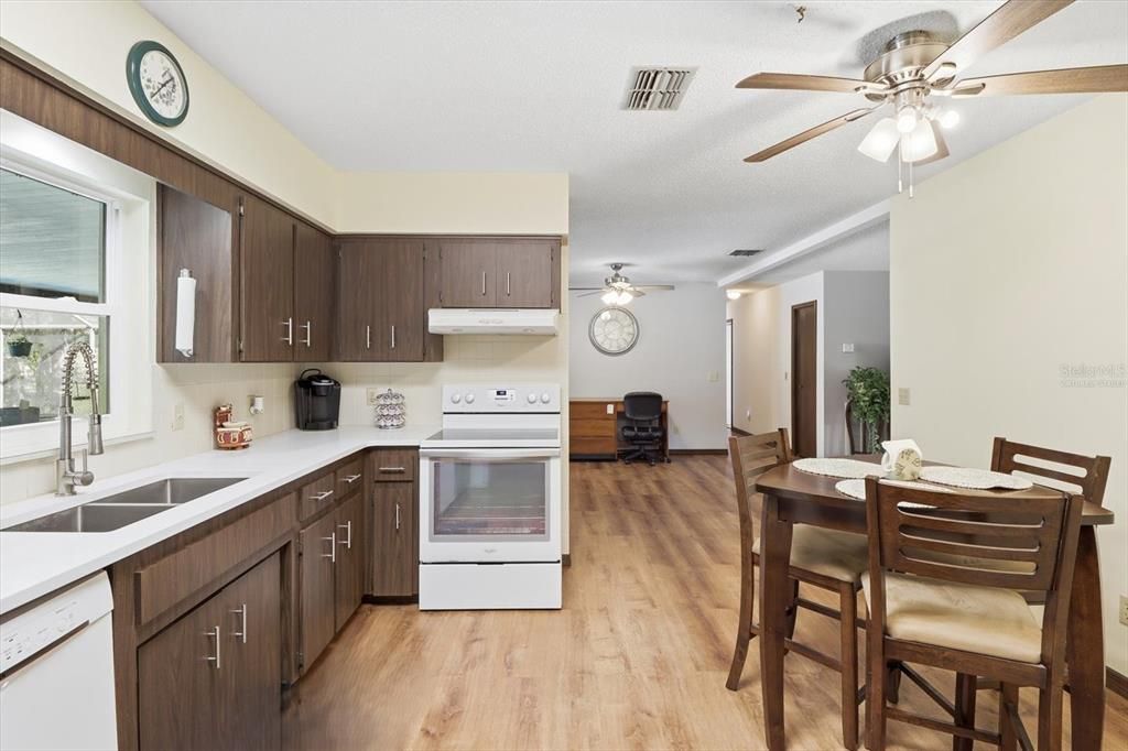 Dining room, Interior, Kitchen, Wood Texture Flooring