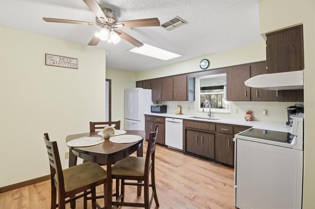 Dining room, Interior, Kitchen, Wood Texture Flooring
