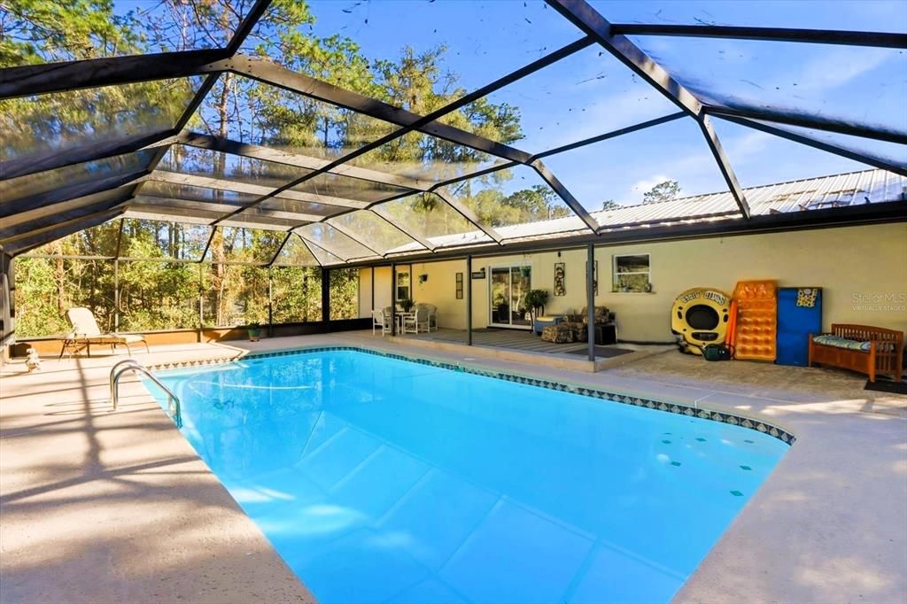 Glass Ceilings, Interior, Pool, Sun Room