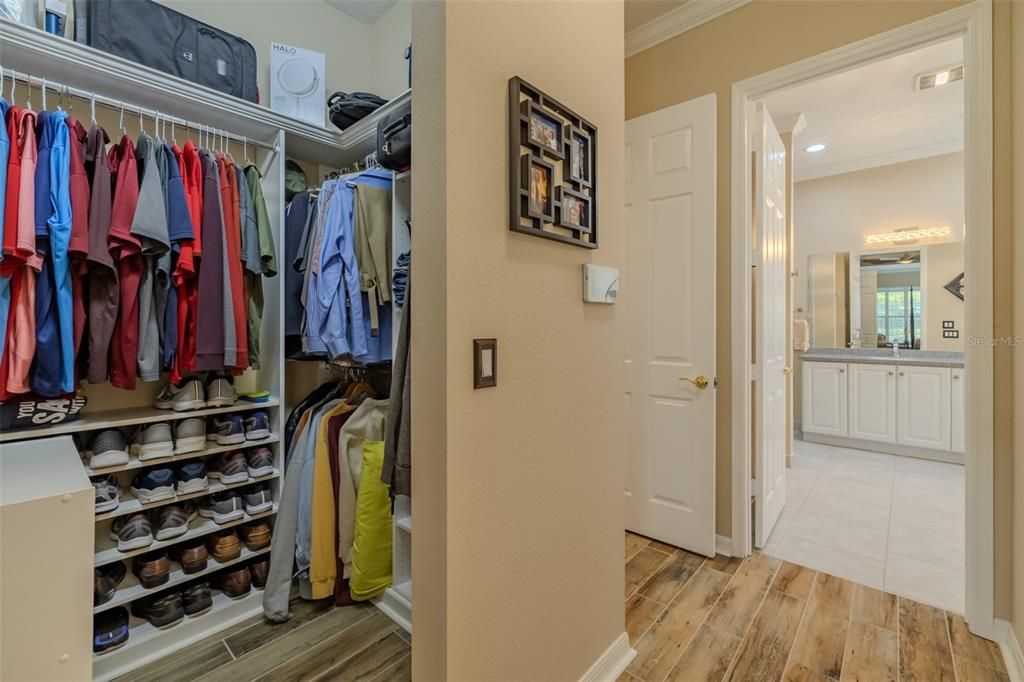 Interior, Recessed Lighting, Walk-in Closets, Wood Texture Flooring