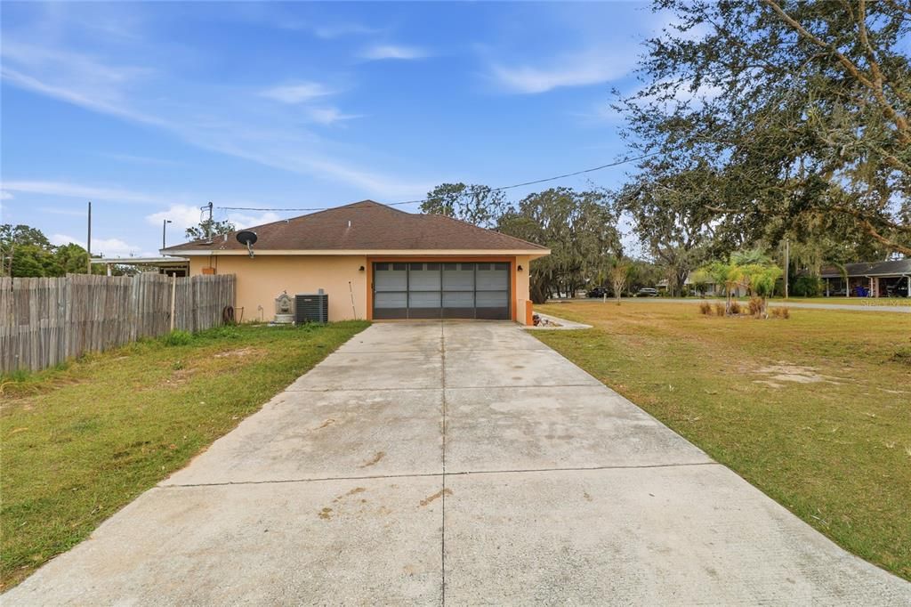 Backyard, Detached Garage, Exterior