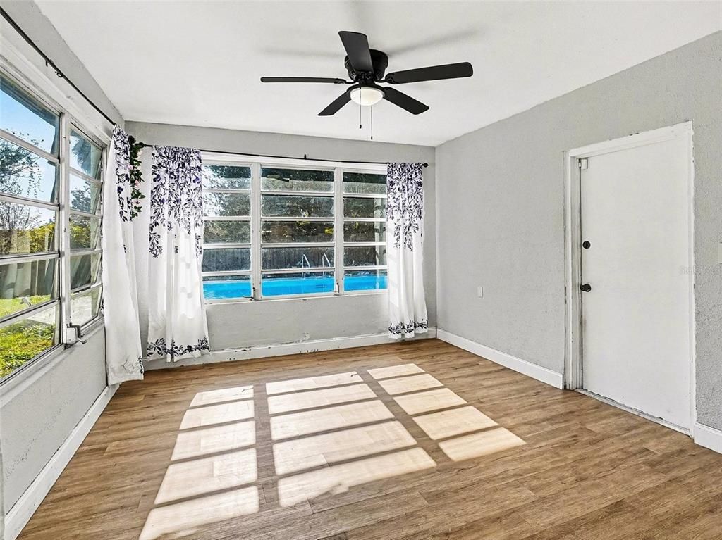 Empty room, Interior, Wood Texture Flooring