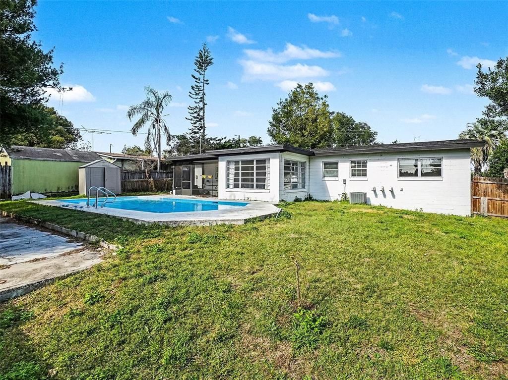 Backyard, Exterior, Pool