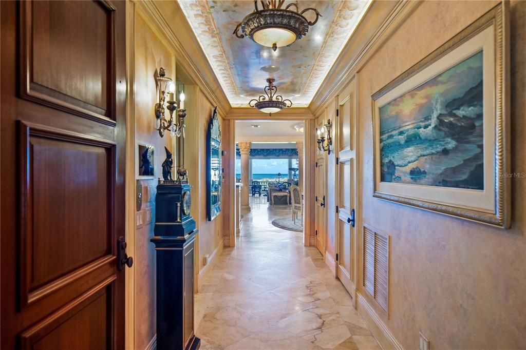 Chandelier, Interior, Water