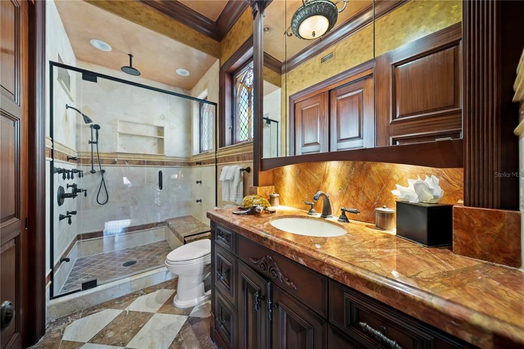 Bathroom, Glass Shower, Interior