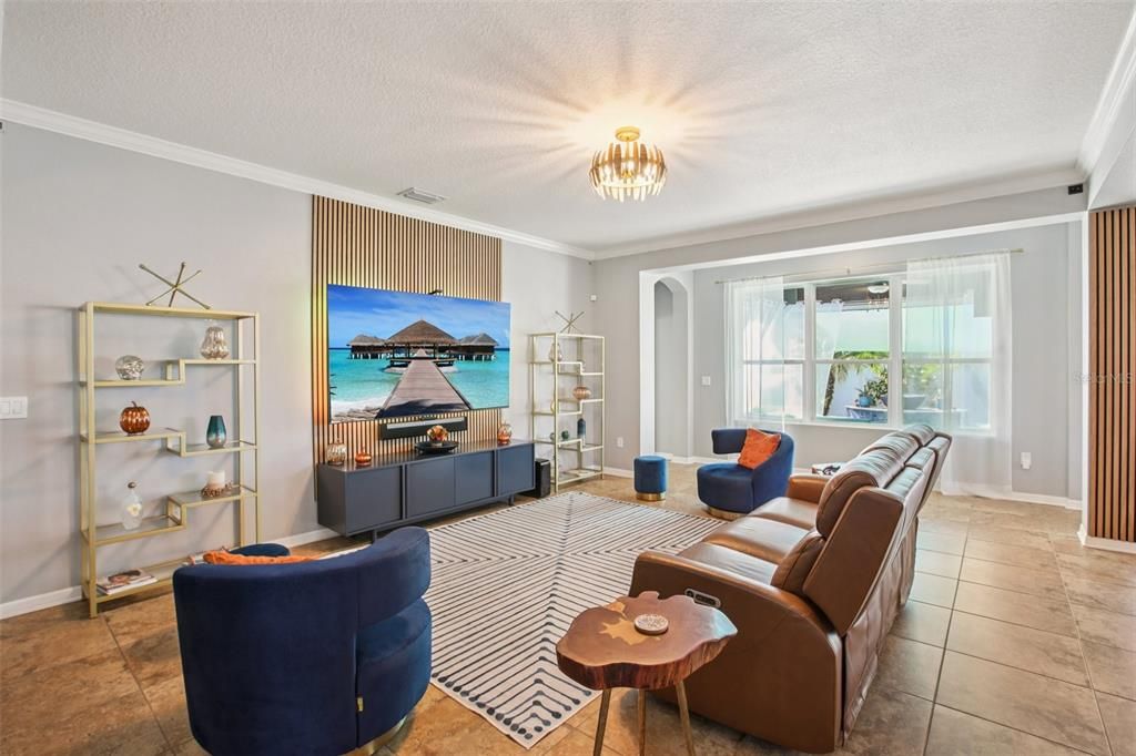 Fireplace, Interior, Living room, Water