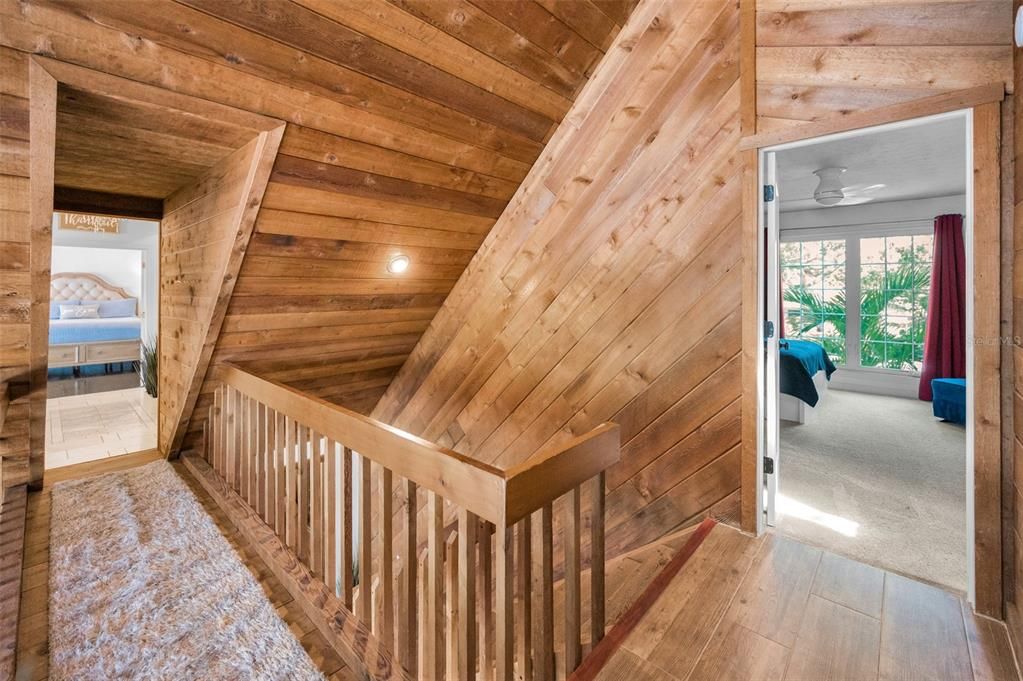 Bathroom, Free Standing Baths, Interior, Marble, Wooden Ceilings