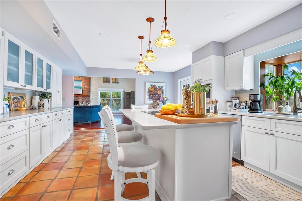Interior, Kitchen, Pendant Lights, Recessed Lighting