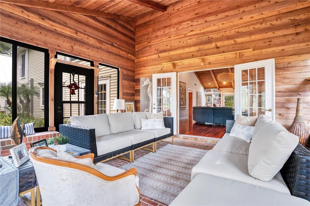 Interior, Living room, Wooden Beams, Wooden Ceilings, Wood Texture Flooring, Wooden Walls