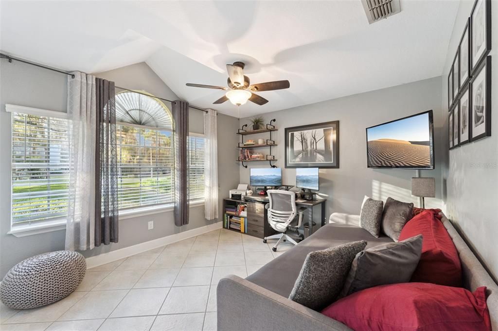 Home Office, Interior, Living room