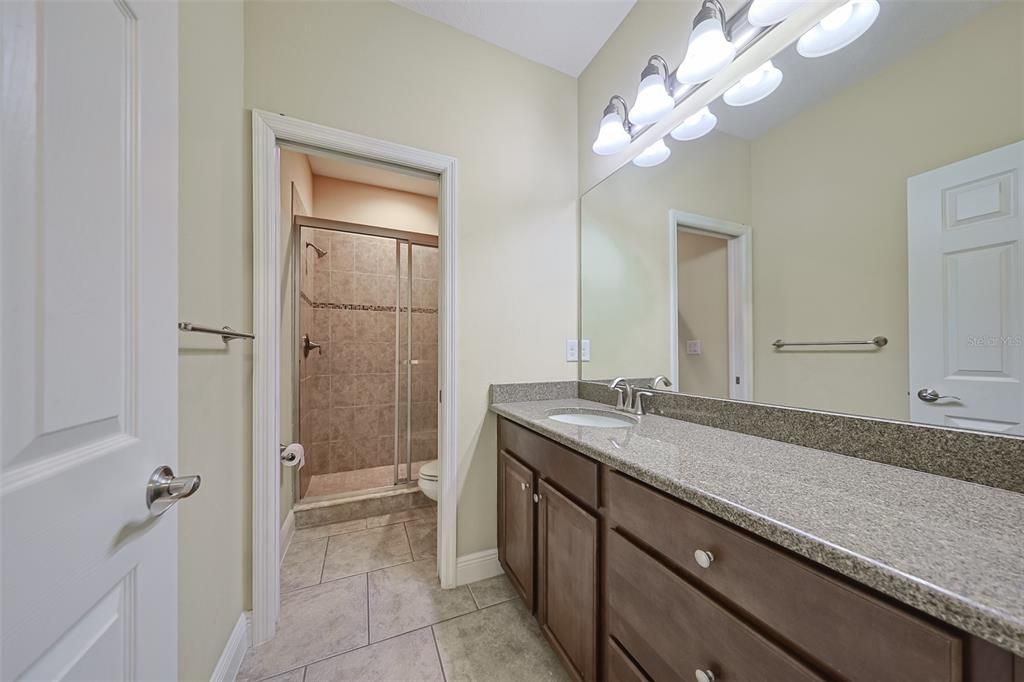 Bathroom, Dual Sink Vanities, Glass Shower, Interior