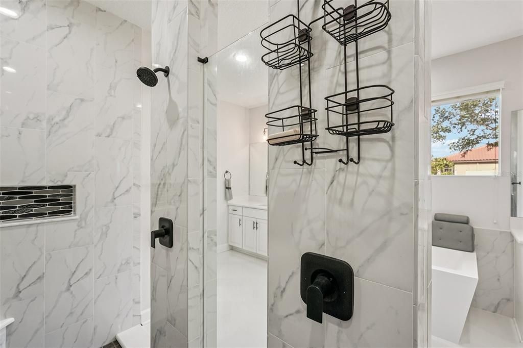 Bathroom, Interior, Marble Walls