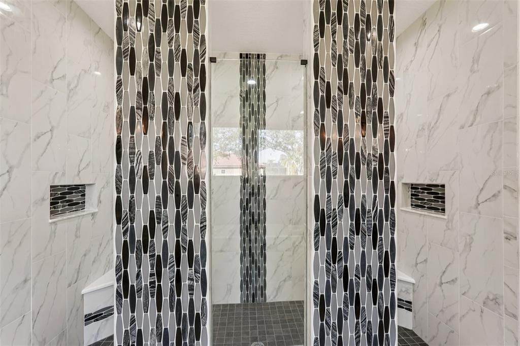 Bathroom, Interior, Marble Walls