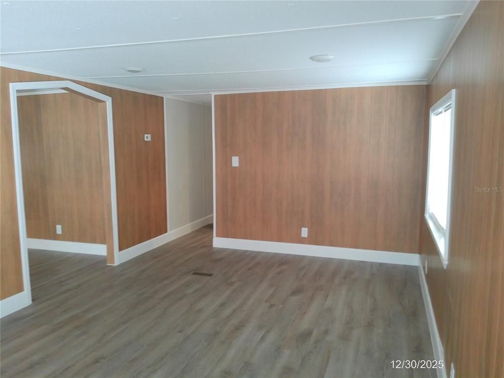 Empty room, Interior, Wood Texture Flooring, Wooden Walls