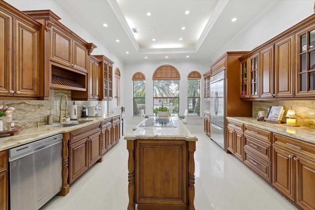 Interior, Kitchen, Recessed Lighting, Stainless Steel Appliances