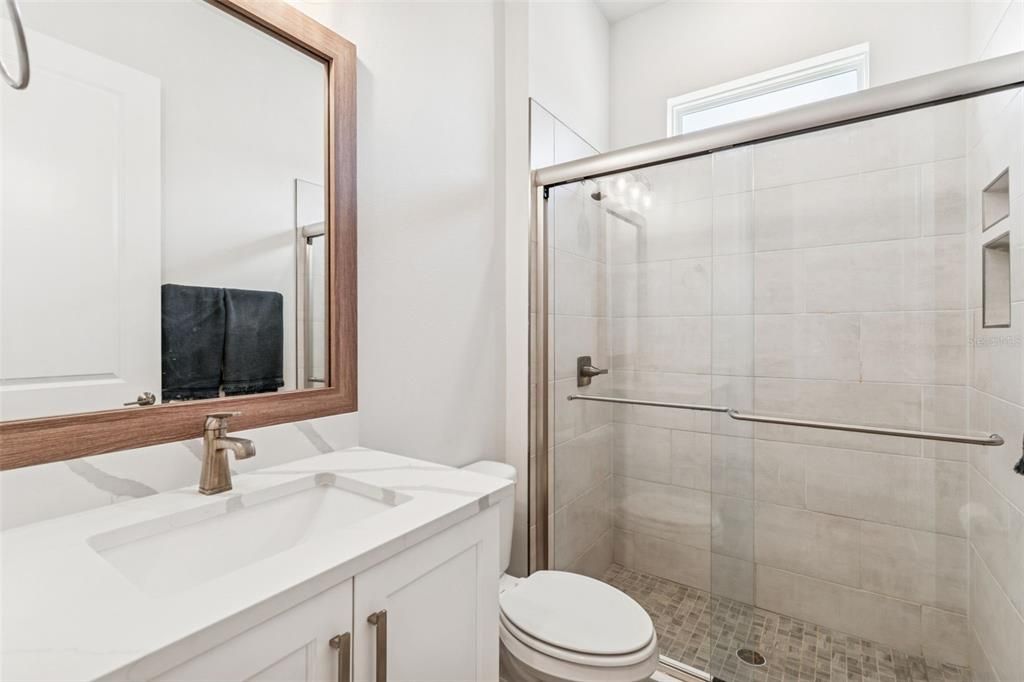 Bathroom, Glass Shower, Interior