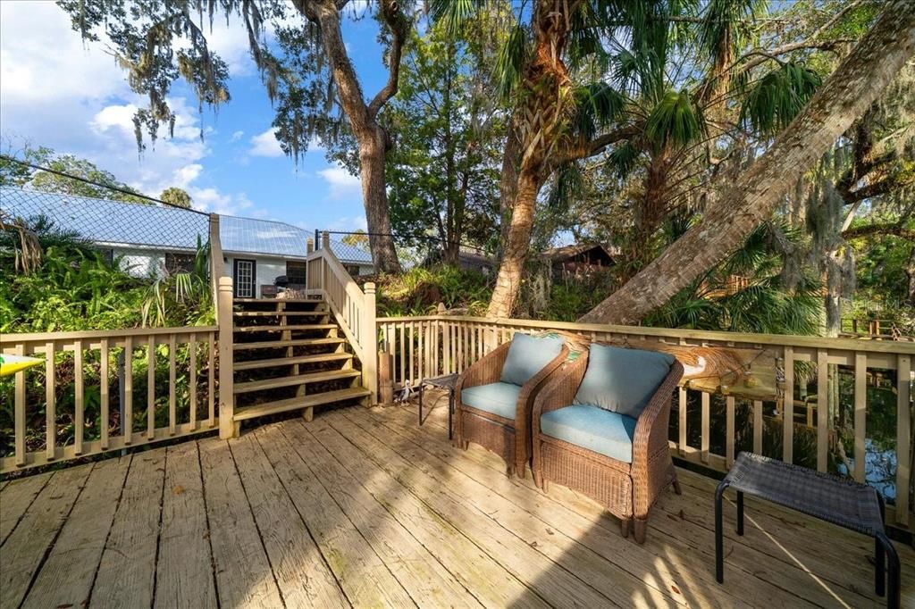 Exterior, Wood Texture Flooring