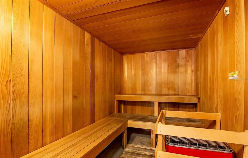 Interior, Sauna Room