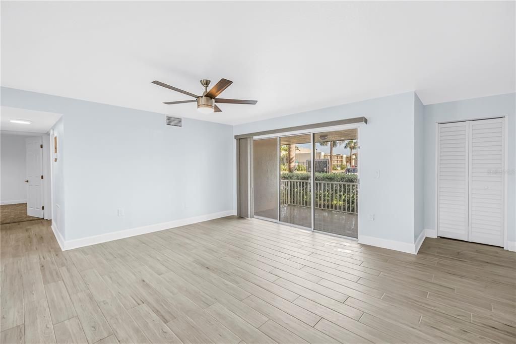 Empty room, Interior, Wood Texture Flooring