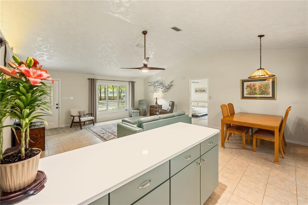 Dining room, Interior, Living room, Pendant Lights