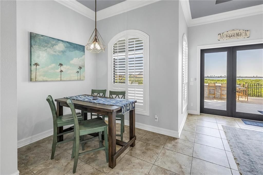 Dining room, Interior, Pendant Lights