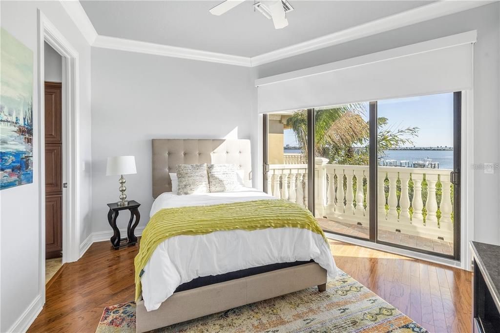 Bedroom, Interior, Water, Wood Texture Flooring