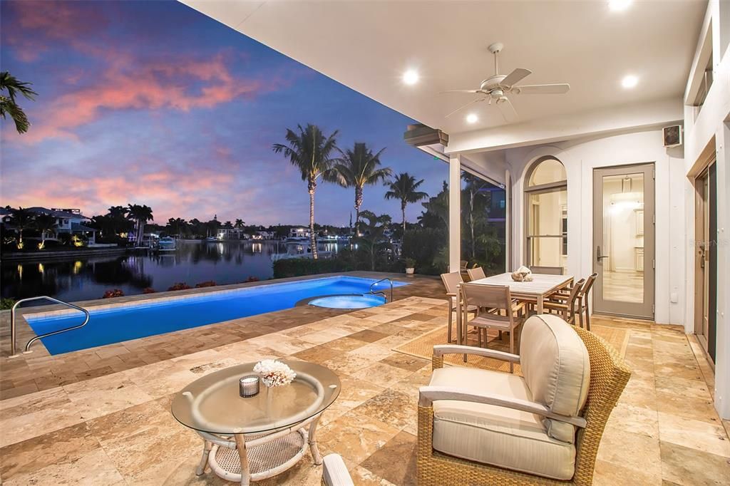 Exterior, Pool, Recessed Lighting, Water