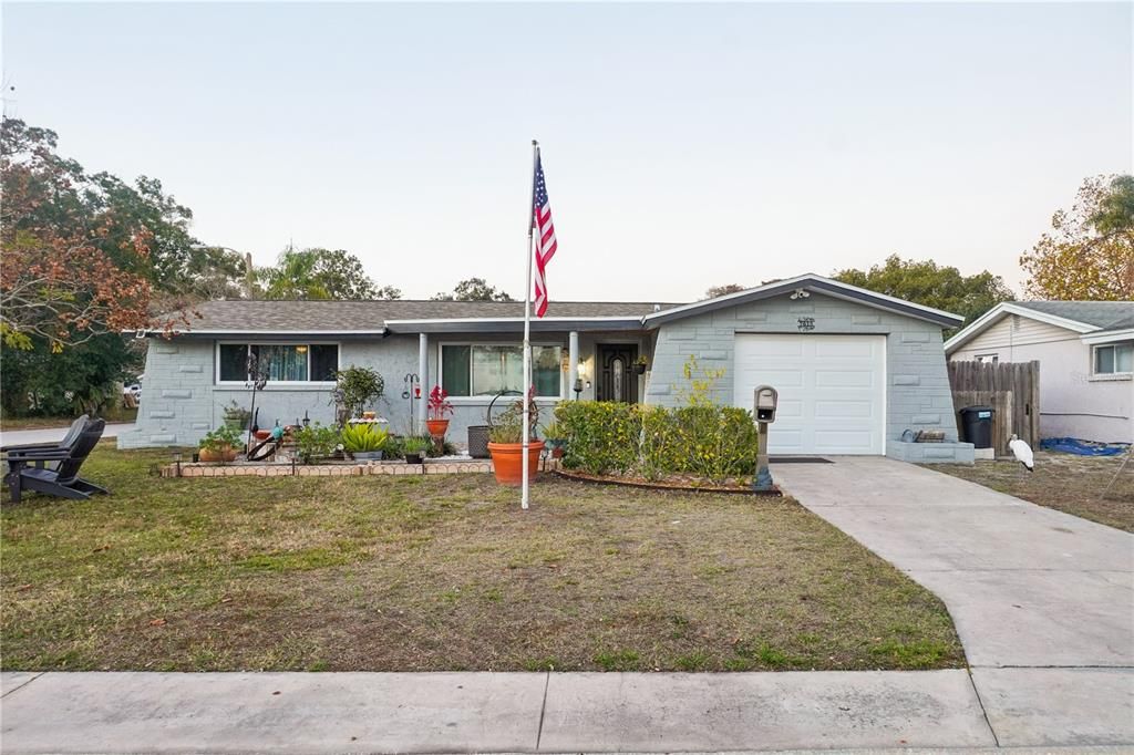 Attached, Backyard, Exterior, Facade, Ranch