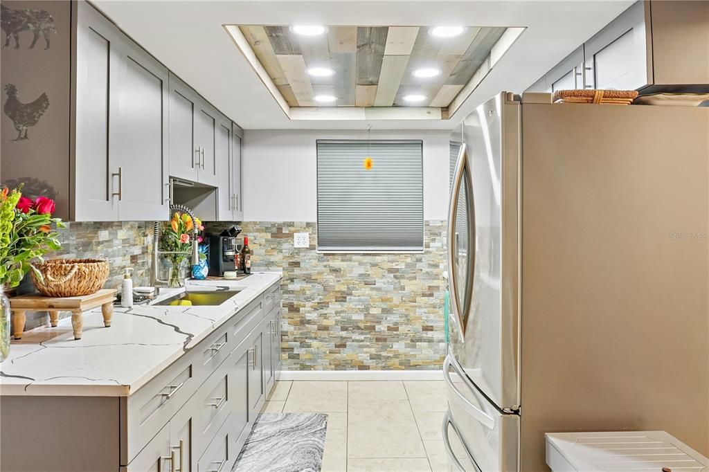 Interior, Kitchen, Recessed Lighting, Stainless Steel Appliances