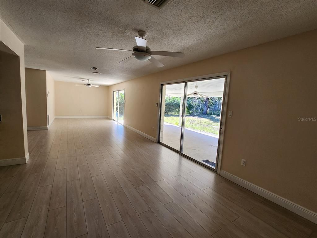 Empty room, Interior, Wood Texture Flooring