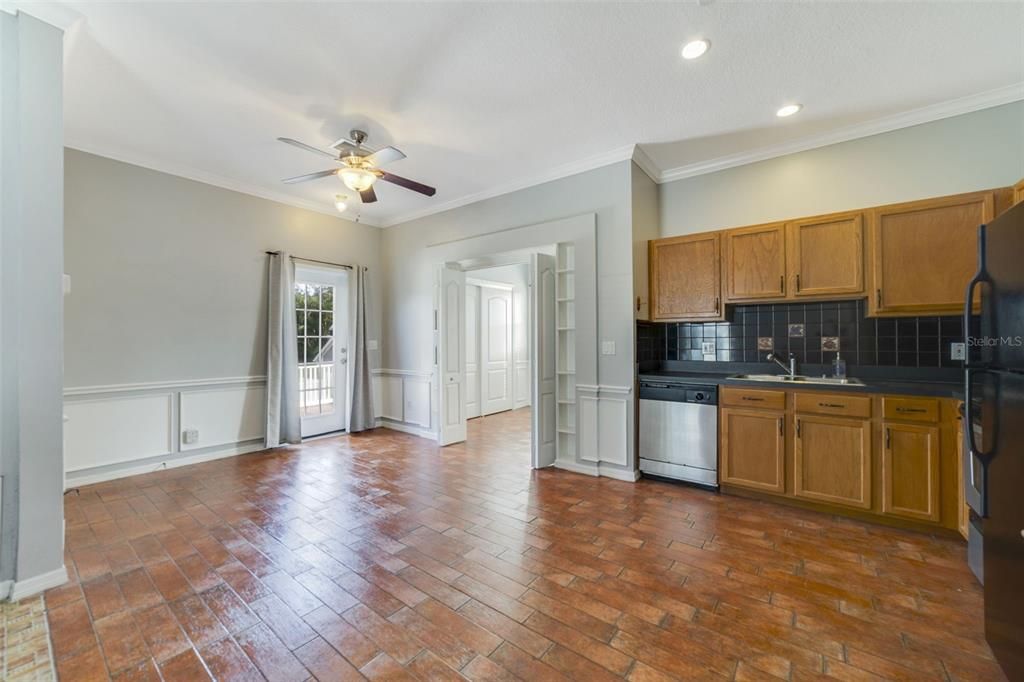 Interior, Kitchen, Recessed Lighting