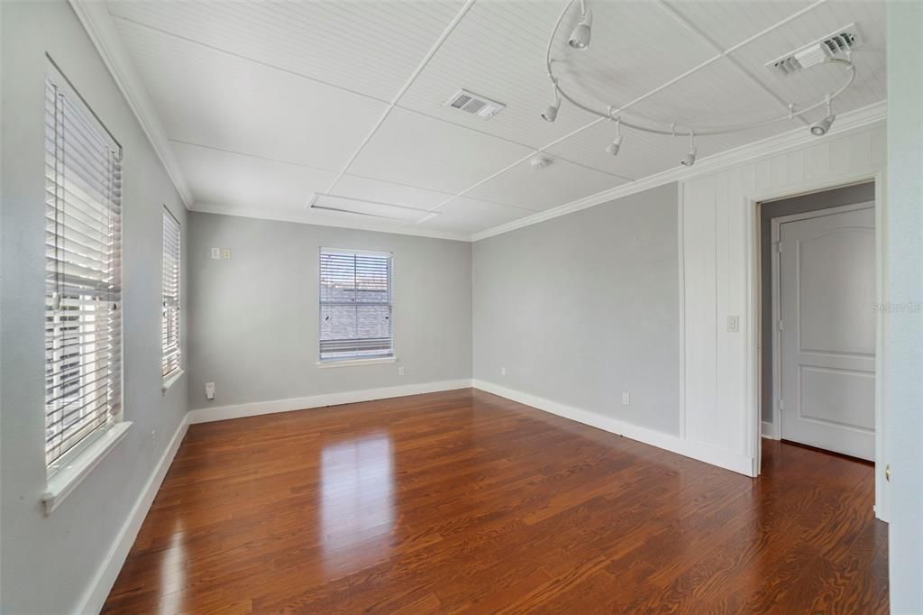 Empty room, Interior, Wood Texture Flooring
