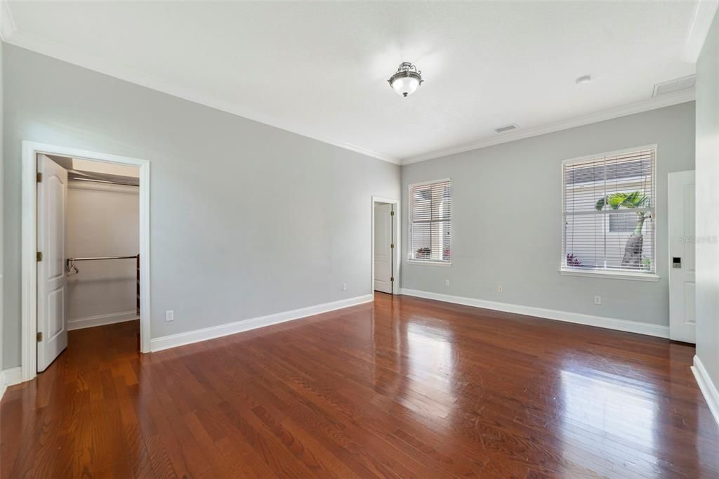 Empty room, Interior, Wood Texture Flooring