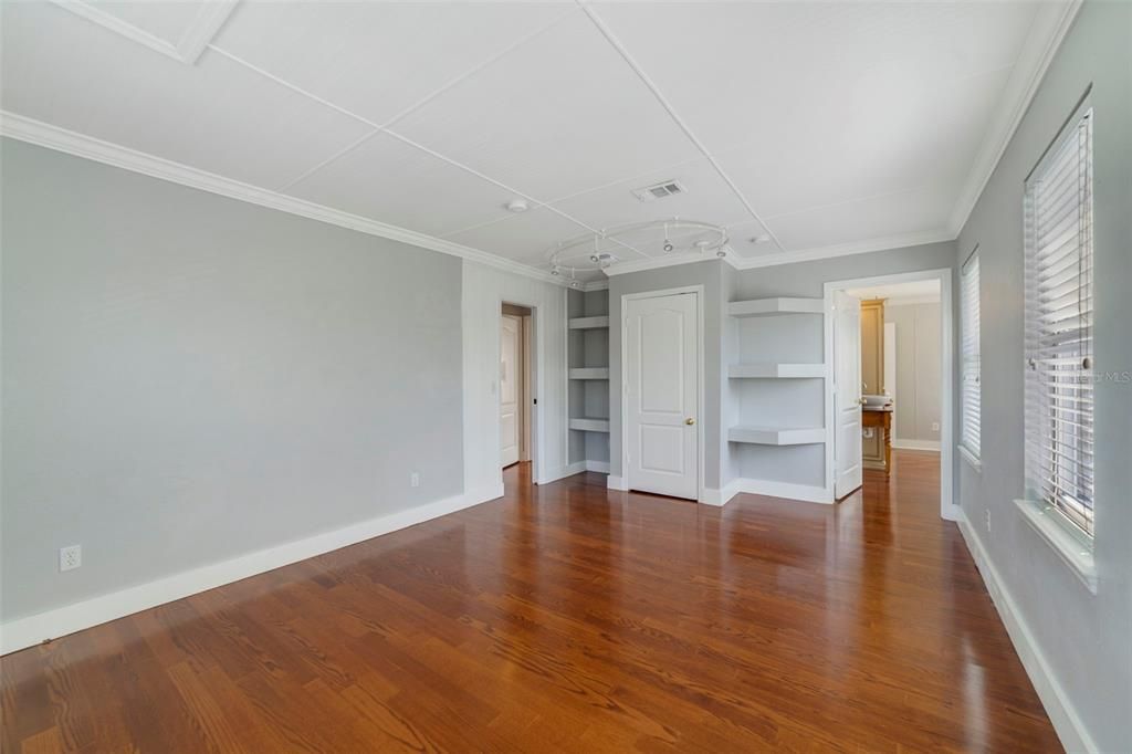 Empty room, Interior, Wood Texture Flooring