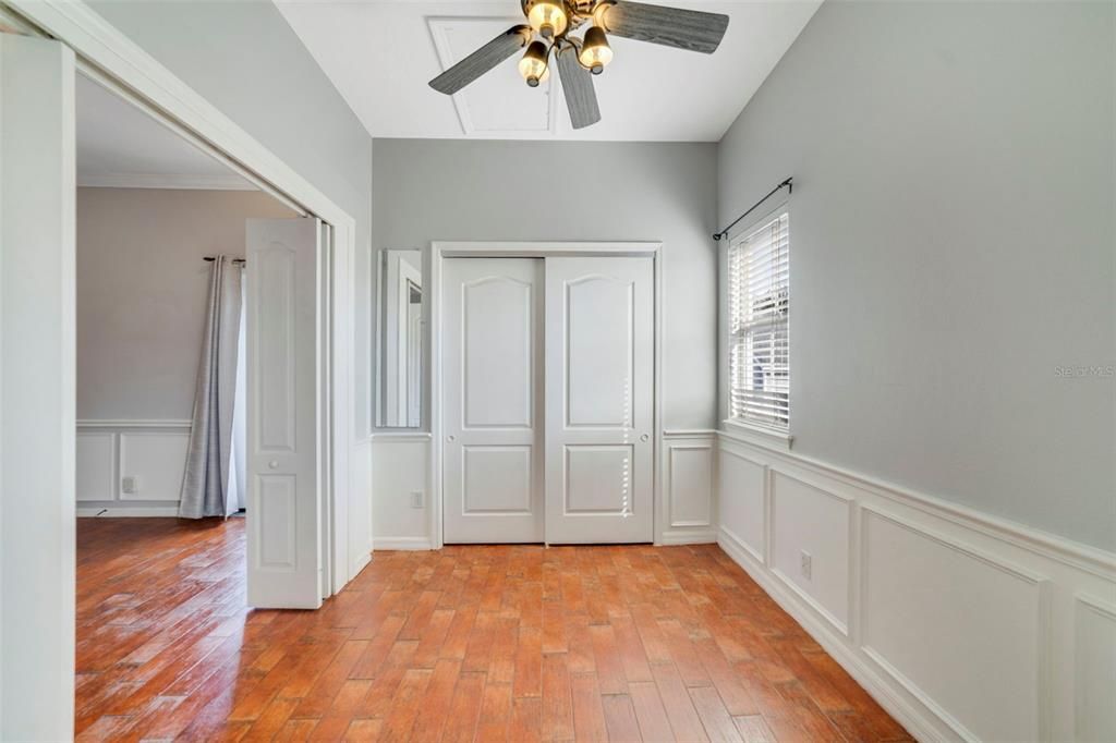 Empty room, Interior, Wood Texture Flooring