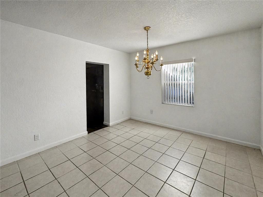 Chandelier, Empty room, Interior