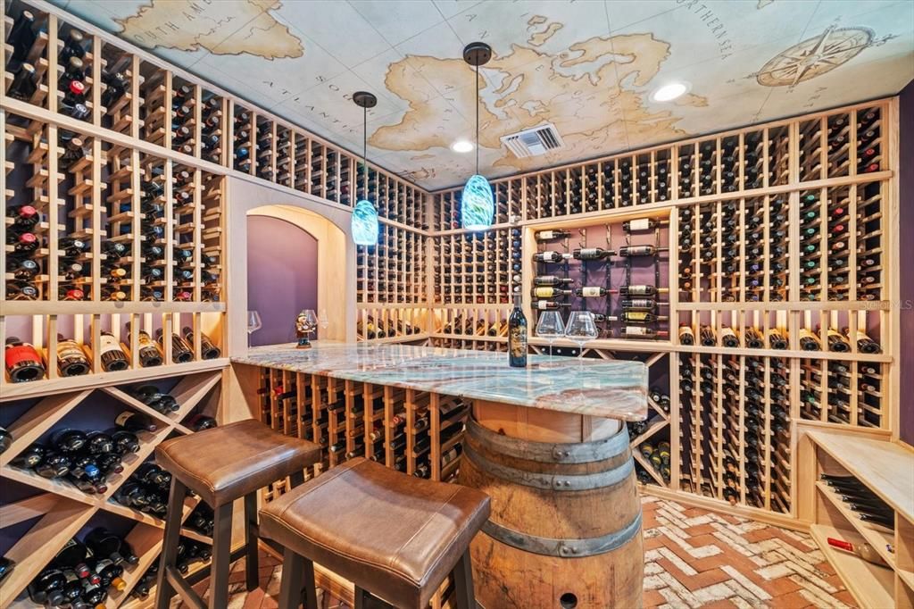 Interior, Recessed Lighting, Wine Storage