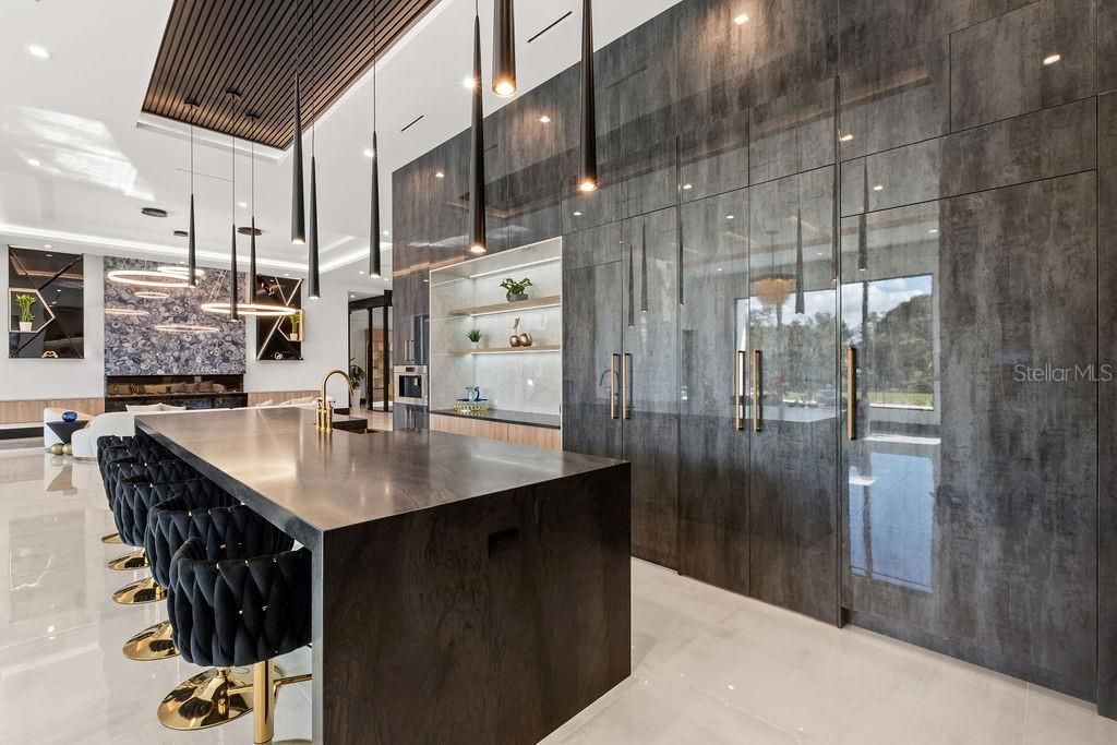 Interior, Kitchen, Pendant Lights, Recessed Lighting