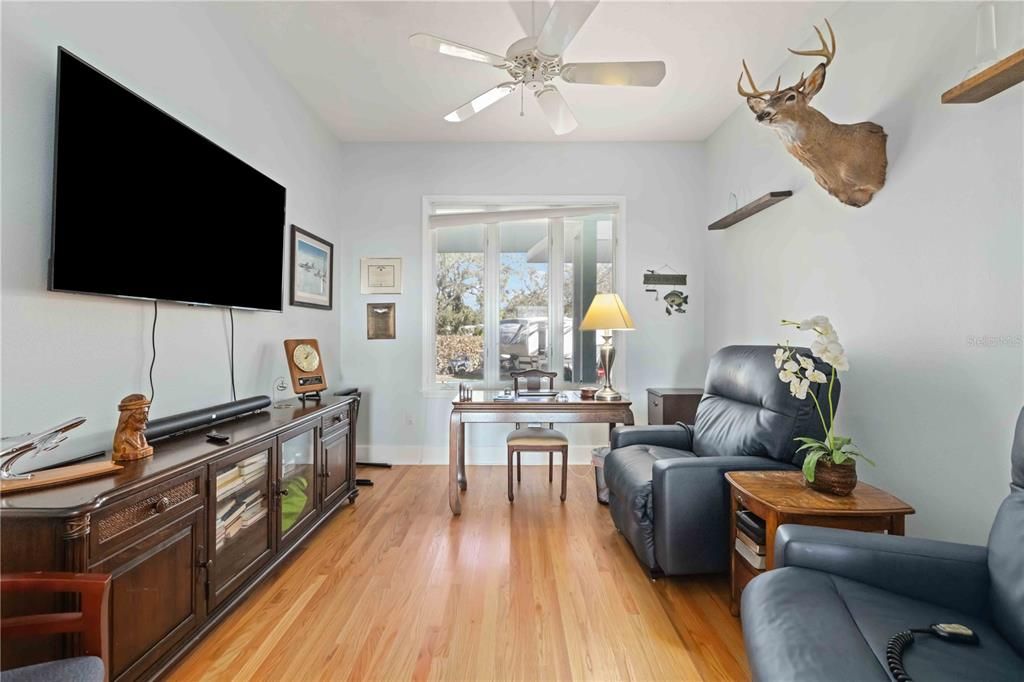 Home Office, Interior, Wood Texture Flooring