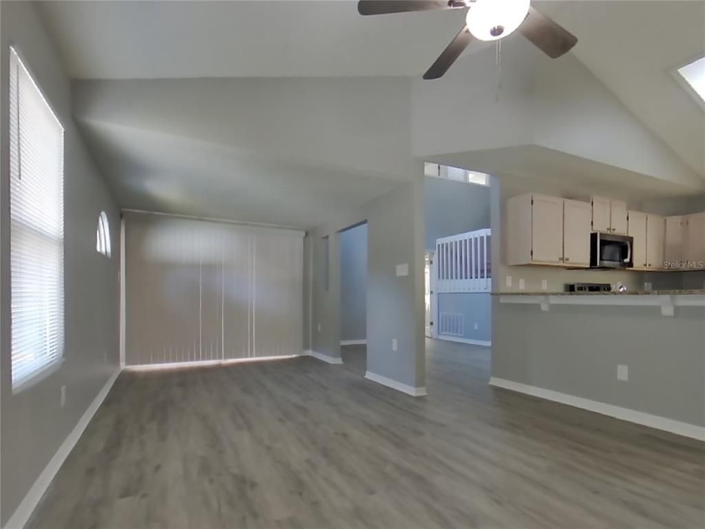 Empty room, Interior, Kitchen, Wood Texture Flooring