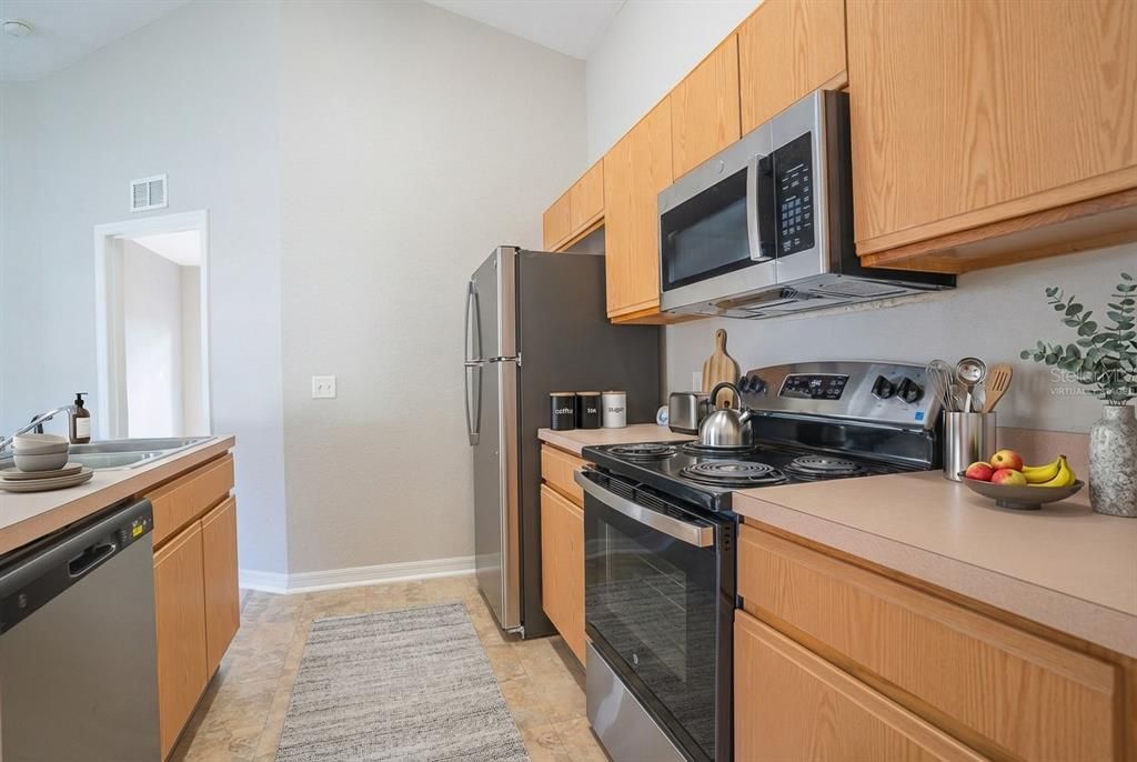 Interior, Kitchen, Stainless Steel Appliances