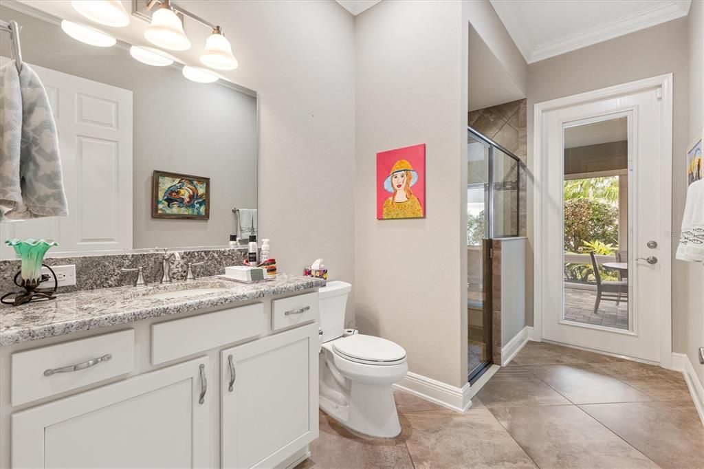 Bathroom, Glass Shower, Interior