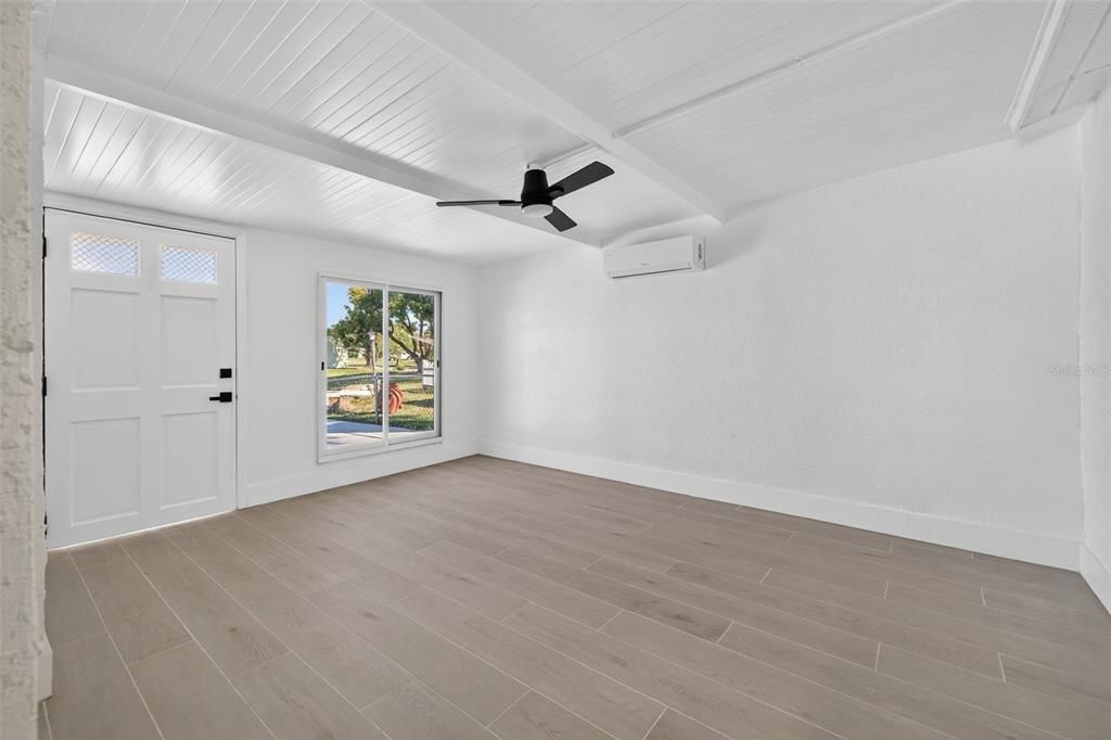 Empty room, Interior, Wood Texture Flooring